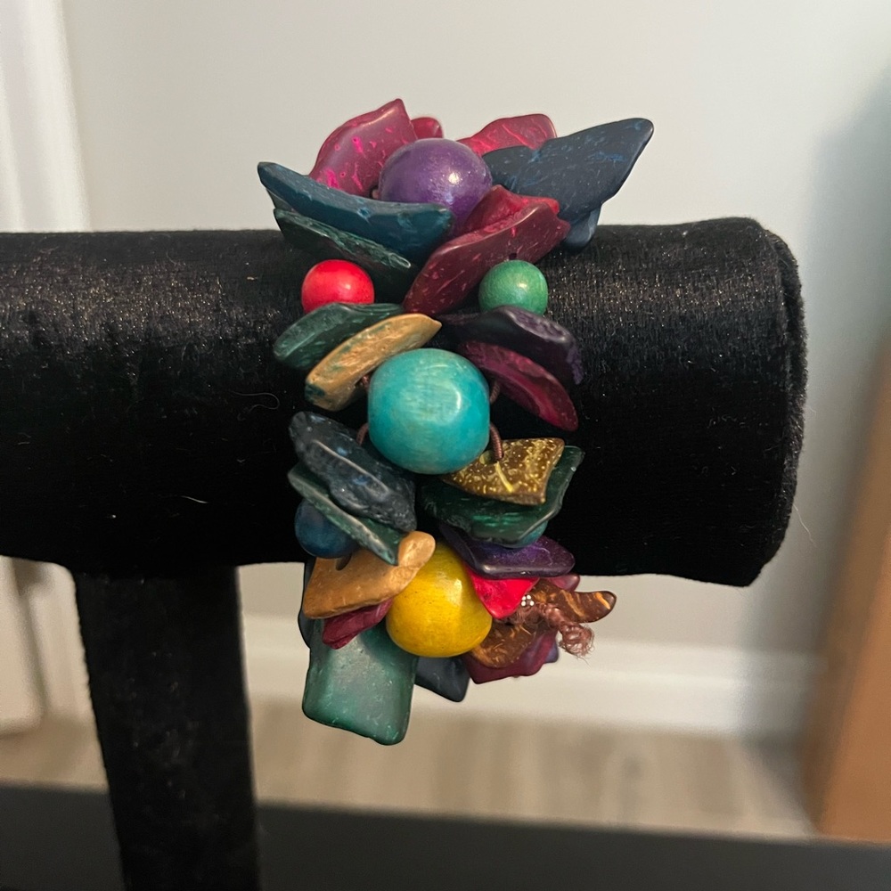 Artisan Wood Bracelet